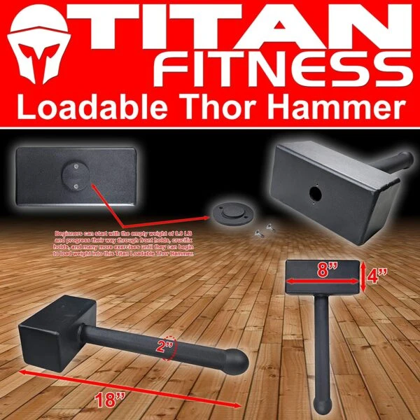 Titan Loadable Thor Hammer Titan Loadable Thor Hammer -Fitness Equip Promotion Store 05a5cf06982ba7892ed2a6d38fe832d6 5d0a754fa4159 600x600 1