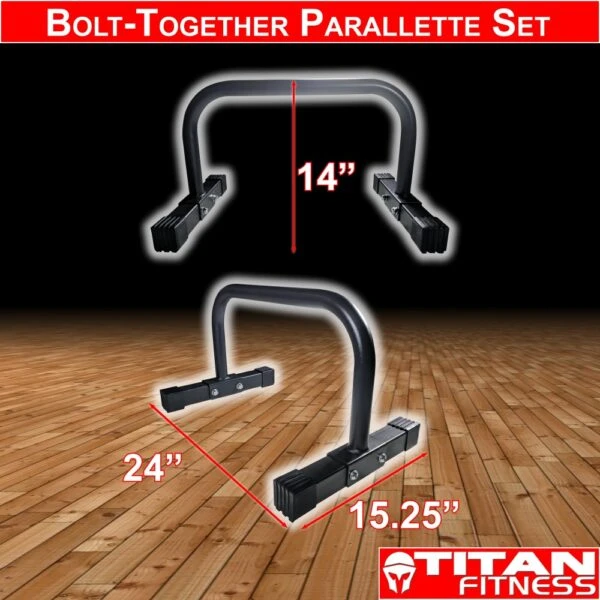 Titan Bolt-Together Parallette Set Titan Bolt-Together Parallette Set -Fitness Equip Promotion Store 193002e668758ea9762904da1a22337c 5d0a751ccf602 600x600 1