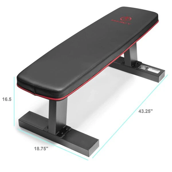 Marcy Deluxe Versatile Flat Bench Marcy Deluxe Versatile Flat Bench -Fitness Equip Promotion Store 2c3ddf4bf13852db711dd1901fb517fa 5d0a7577ab439 600x600 1