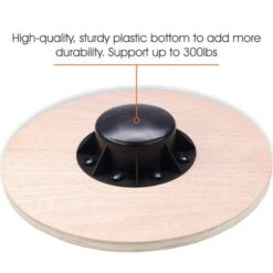 Yes4All Wooden Wobble Balance Board -Fitness Equip Promotion Store 3f53d7190148675e3cd472fc826828c5 5d0a75756e5d2 600x600 1