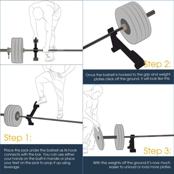 Yes4All Mini Deadlift Barbell Jack Yes4All Mini Deadlift Barbell Jack -Fitness Equip Promotion Store 88a839f2f6f1427879fc33ee4acf4f66 5d0a7557ca55f 600x600 1
