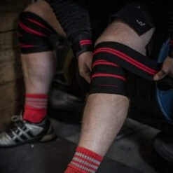 Harbinger Red Line Knee Wraps 4 Harbinger Red Line Knee Wraps -Fitness Equip Promotion Store 9a1756fd0c741126d7bbd4b692ccbd91 5d0a752575de5 600x600 1