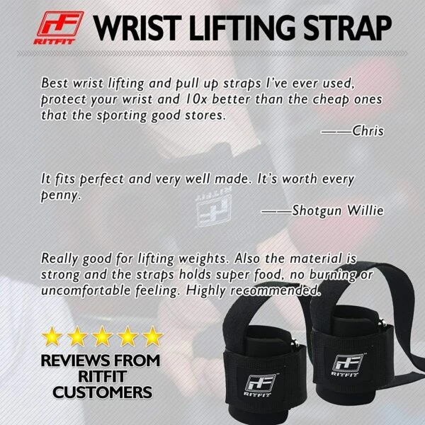 RitFit Lifting Straps + Wrist Protector RitFit Lifting Straps + Wrist Protector -Fitness Equip Promotion Store eb0ecdb070a1a0ac46de0cd733d39cf3 5d0a75821d393 600x600 1