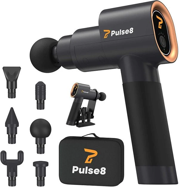 Pulse8 Deep Tissue Massage Gun Pulse8 Deep Tissue Massage Gun -Fitness Equip Promotion Store pulse 8 massage gun